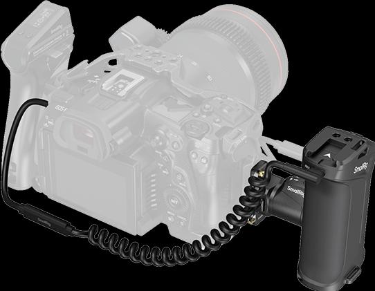 Immagine prodotto SmallRig Rotating Side Handle with Trigger REC for Selected Canon / Blackmagic Design Cameras 5235 (Impugnatura)