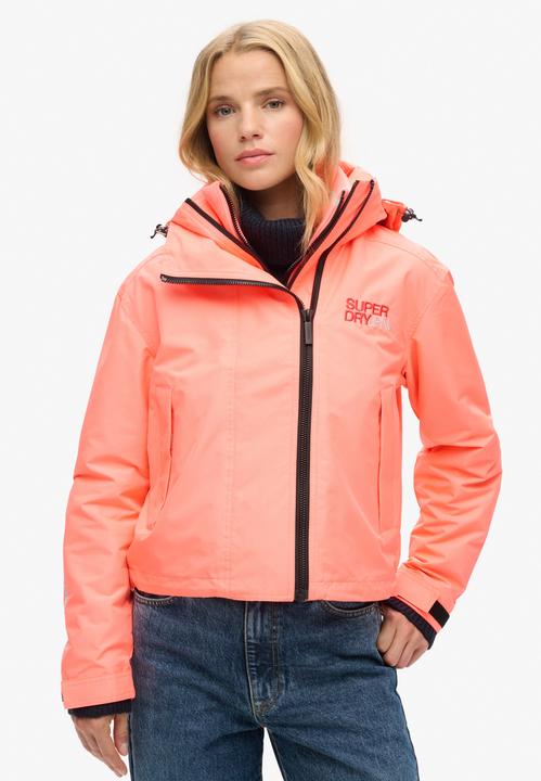 Image du produit Superdry HOODED EMB WINDBREAKER JKT Dames Jas - Maat L