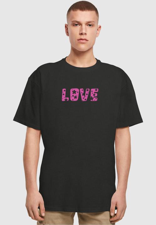 Actual product image Merchcode Valentines Day - Flowers Love Heavy Oversize Tee - 117153 (3XL)