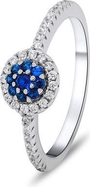 Actual product image Brilio Silver - Beautiful silver ring with zircons RI030W - Circuit: 56 mm (56)