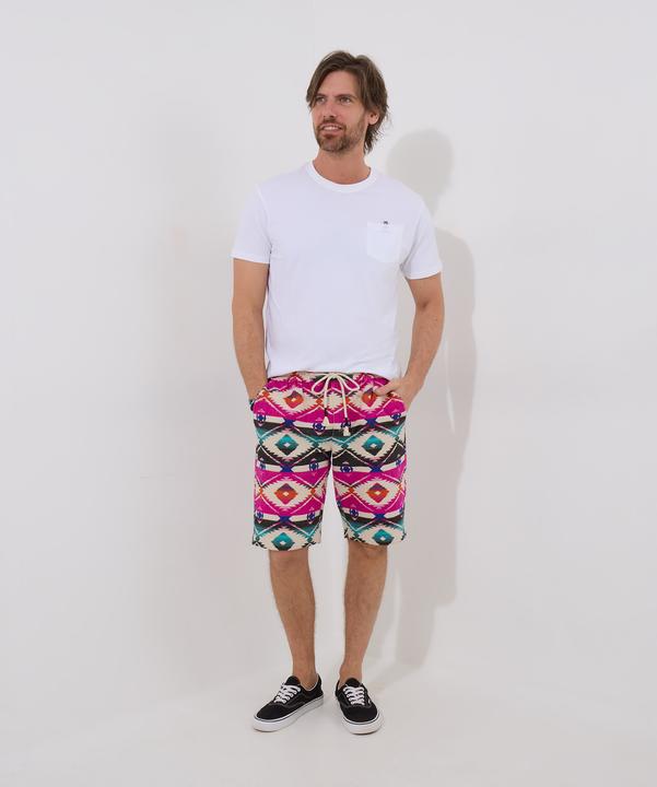 Actual product image Joe Browns Bold Aztec Print Drawerstring Shorts (32)