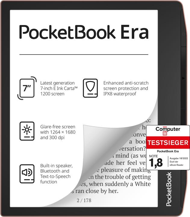 Actual product image PocketBook Era (7", 64 GB, Sunset Copper)