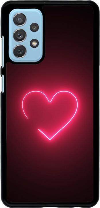 Produktbild PhoneLook Hülle Valentine 2023 single neon heart (Samsung Galaxy A72)