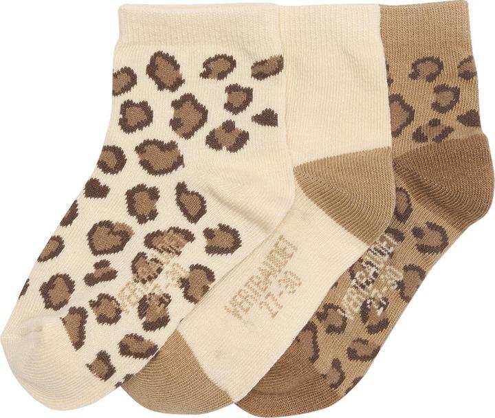 Immagine prodotto Vertbaudet 3er-Pack Mädchen Socken mit Leopardenmuster (confezione da 3, 19 - 22)