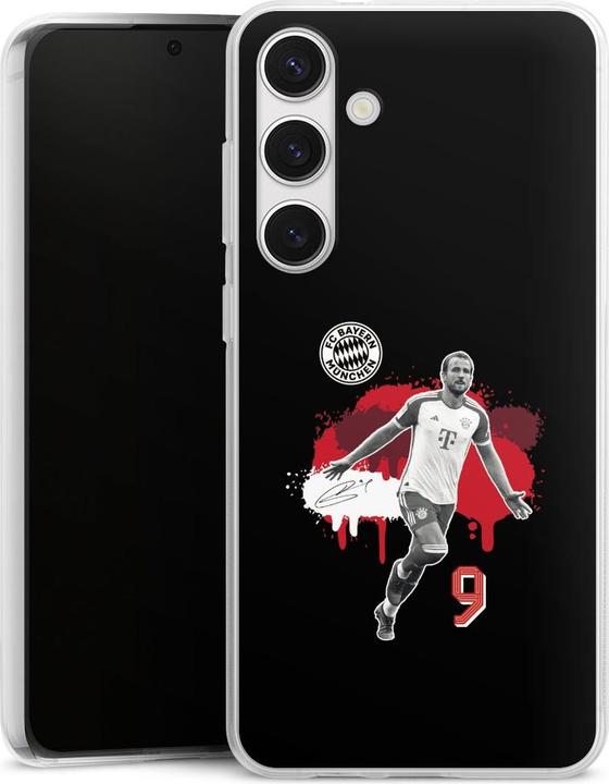 Produktbild DeinDesign Silikon Hülle für Samsung Galaxy S24+ Handyhülle Case Smartphone Schutzhülle FC Bayern München (Samsung Galaxy S24+)