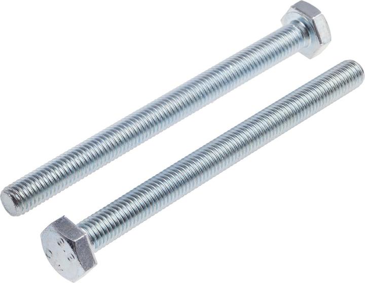 Actual product image Rs Pro ZnPt stl high tensile set screw,M10x120
