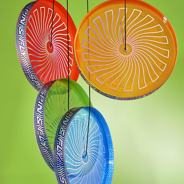 Actual product image Eureka! Acrobat Spin & Fly Juggling Frisbee - Blauw