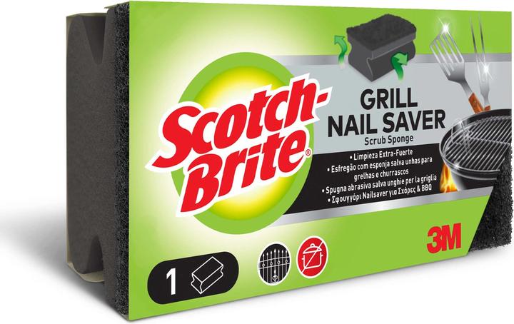 Scotch-Brite Éponge de nettoyage pour barbecue (13 cm)