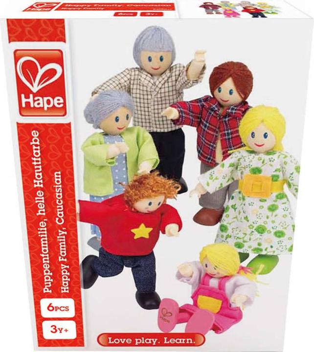 Image du produit Hape Famille de poupées couleur peau claire