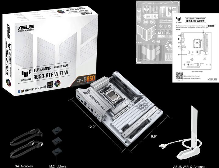 Produktbild ASUS TUF Gaming B850-BTF WIFI W (AM5, AMD B850, ATX)