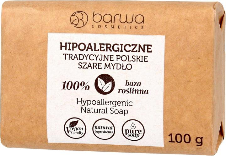 Productafbeelding Barwa Hue - Hypoallergeen Traditioneel Pools Grijs (Harde zeep, 100 ml)