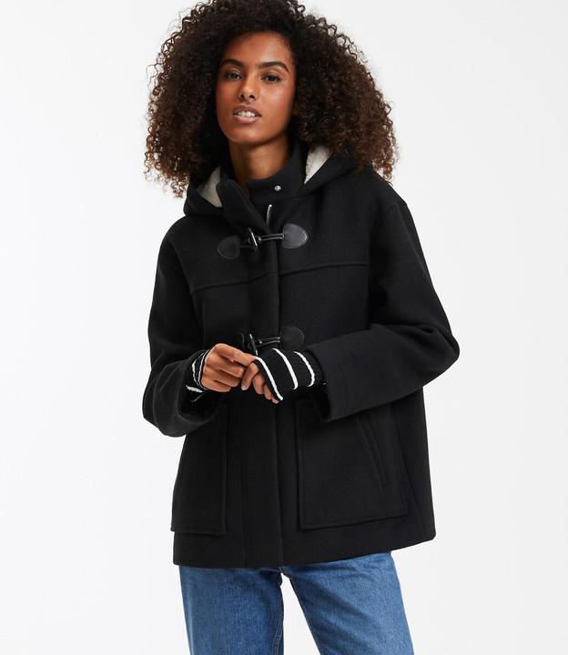Immagine prodotto La Redoute Collections Halblange Winterjacke im Dufflecoat-Stil (46)