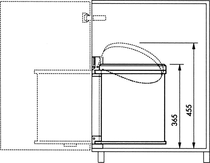 Produktbild Hailo Compact-Box M, Einbau-Mülleimer, 15 ltr, Weiss (15 l)