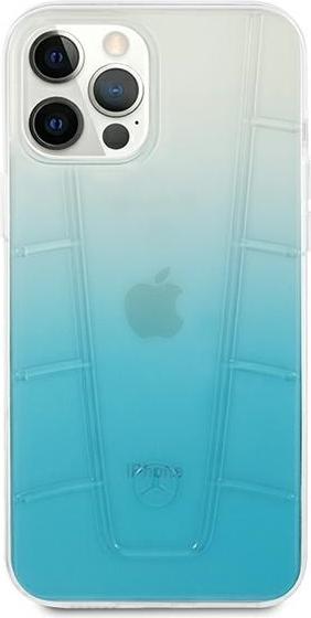 Produktbild Mercedes MEHCP12LCLGBL iPhone 12 Pro Max 6.7 "blue / blue hard case, clear line (Apple iPhone 12 Pro Max)