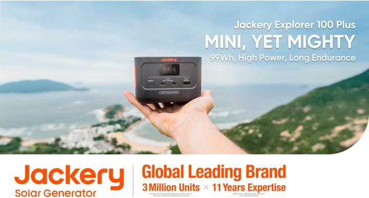 Produktbild Jackery Explorer 100 Plus (99 Wh, 0.97 kg)