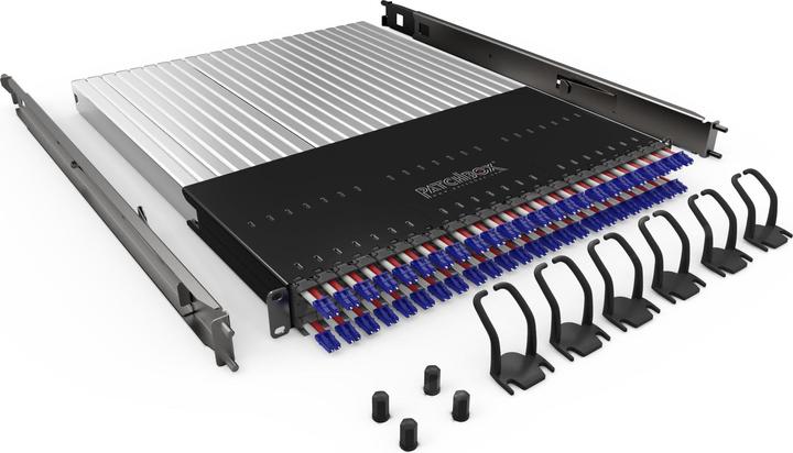 Produktbild PATCHBOX Plus+ 19, Singlemode LC-LC (CAT7, 1.70 m)