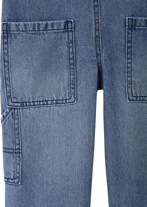 Actual product image Vertbaudet Jungen Latzhose aus leichtem Denim (128)