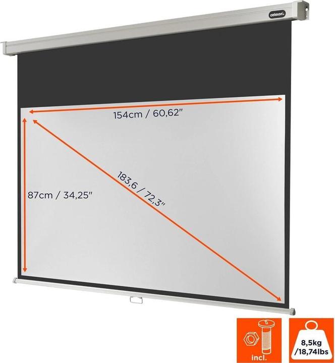 Actual product image Celexon Rollo Professional (66.54", 16:9)