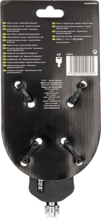 Actual product image Master Lock Handschellenschloss Street Cuff