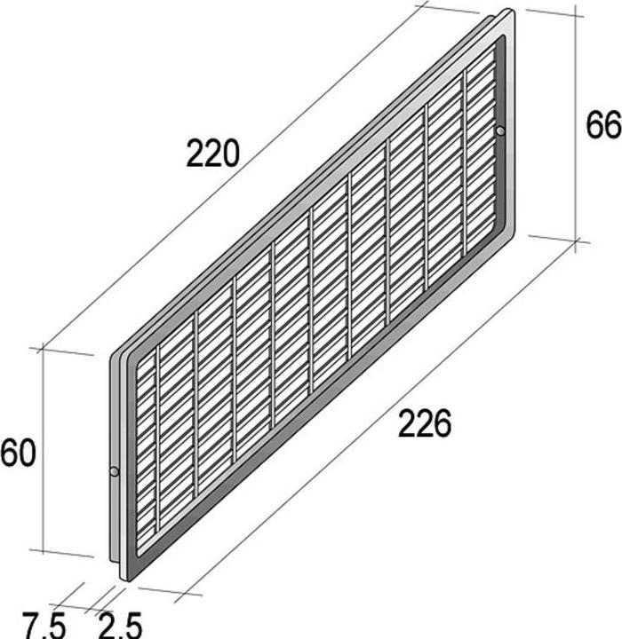 Werkstarck Grille d'aération