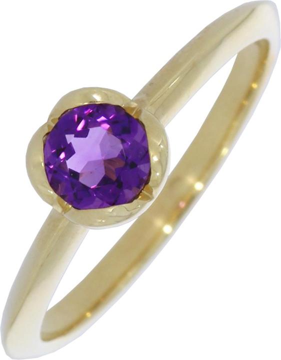 Xen ONE Ring mit Amethyst 375 Gelbgold (52, 375/9 K Gold)
