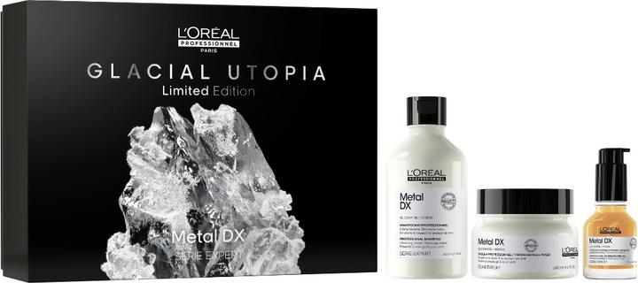 Produktbild L'Oréal Professionnel Metal DX Trio Coffret - 600ml (Haarpflege set)