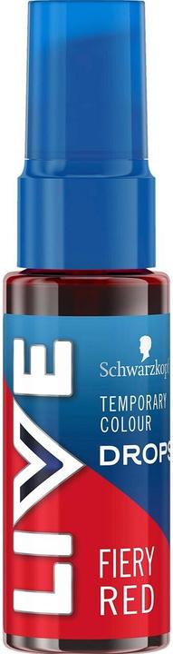 Produktbild Schwarzkopf Live Temporary Colour Drops (Fiery Red)