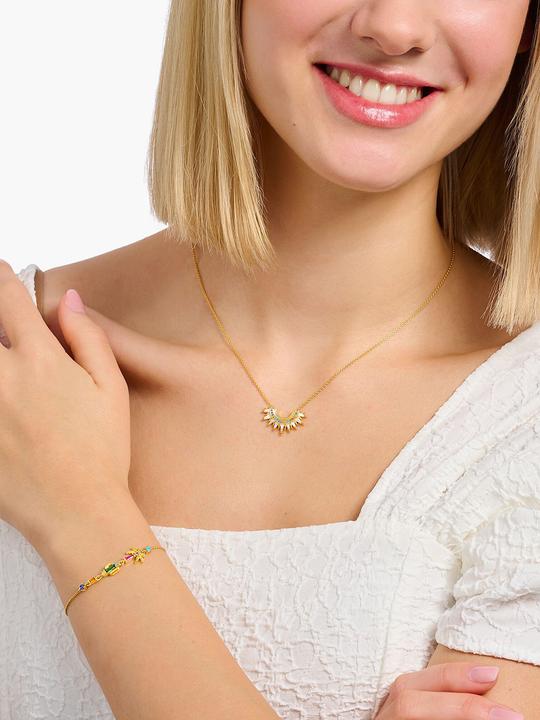 Immagine prodotto Thomas Sabo Kette Charming (Doratura in oro giallo 750, Argento 925, 40 - 45 cm)