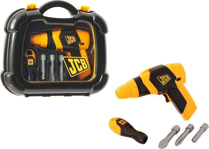 Actual product image JCB TOY TOOL CASE AND BO DRILL 1415693