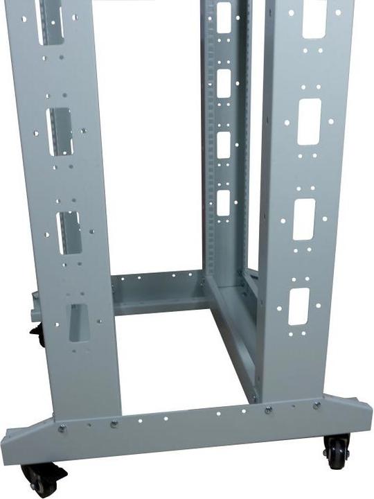 Produktbild Allnet 19"Grundgestell, 42HE, B600/T1200mm, Lichtgrau, SRB-Serie (42 HE, 19 Zoll Rack)