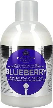 Actual product image Kallos Cosmetics Blueberry (1000 ml, Liquid shampoo)