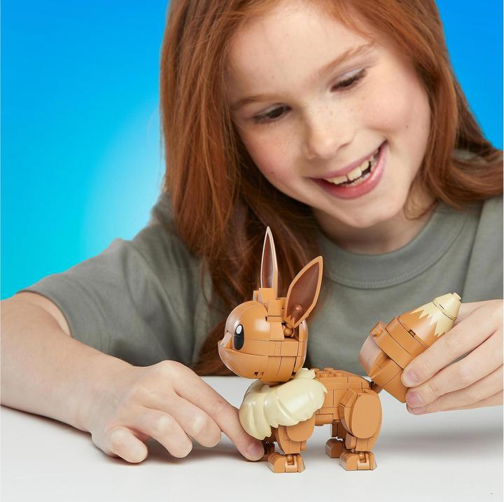Actual product image Mega Construx Pokémon Build & Show Eevee