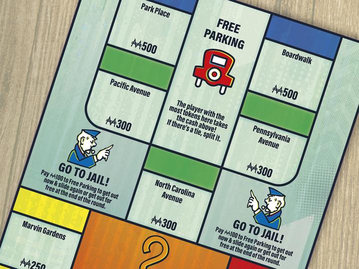 Actual product image Hasbro Gaming Monopoly (Italian)