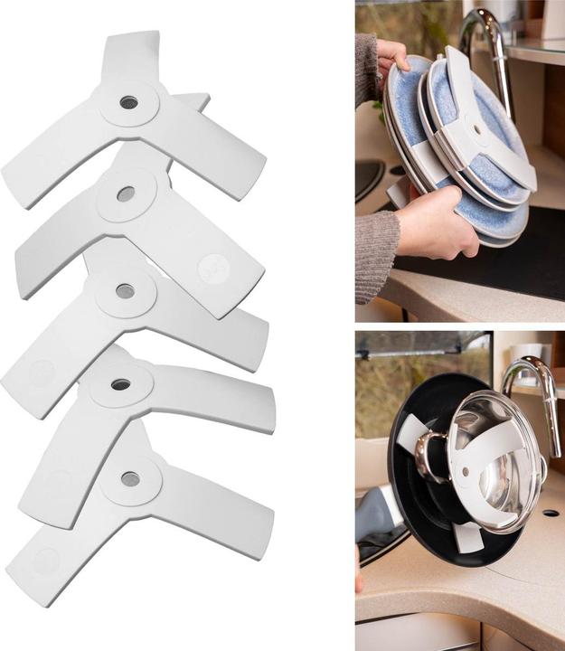 Produktbild Silwy Magnet-Sandwich-Bundle 5 Stück, Weiss (5 x)