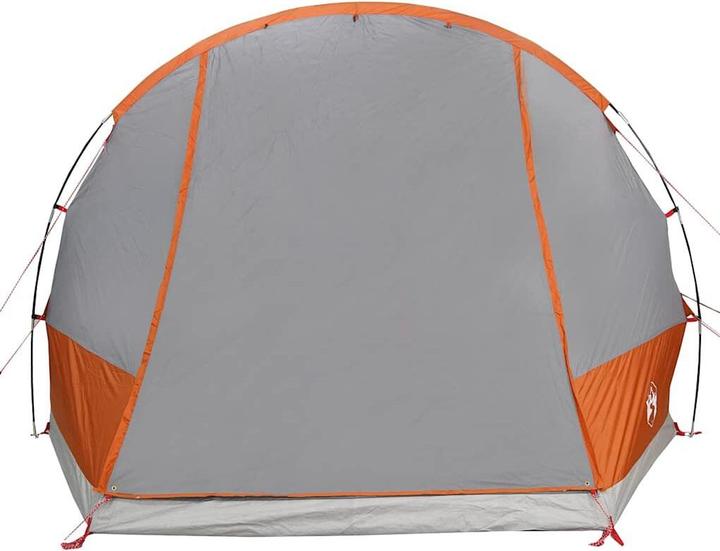 Immagine prodotto VidaXL Tenda auto 2 persone Grigio e arancione Impermeabile (12.40 kg, 2 persone)