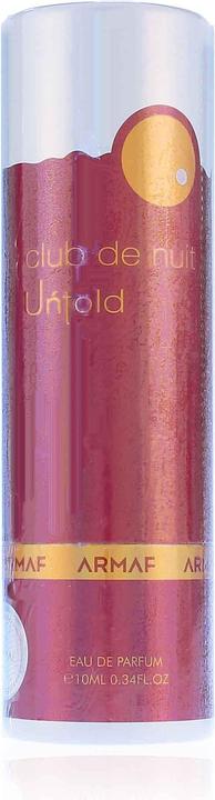 Actual product image Armaf Club De Nuit Untold Eau De Parfum 10ml (Eau de parfum, 10 ml)
