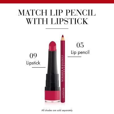 Productafbeelding Bourjois Rouge Velvet De Lipstick (09 Fuchsia Botté)