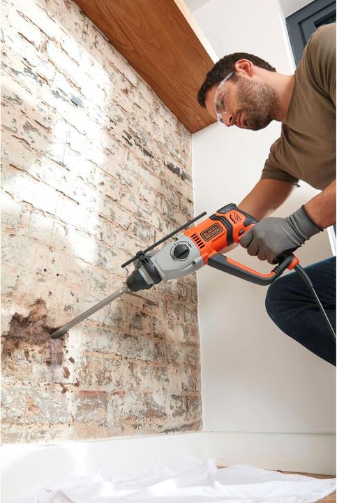 Image du produit Black & Decker Marteau de forage et de burinage BEHS02K (Fonctionnement sur secteur)