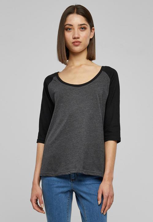 Produktbild Urban Classics Ladies 3/4 Contrast Raglan Tee (S)