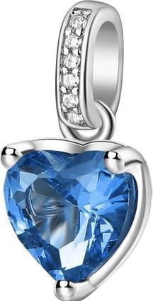 Brosway Silver single earrings Heart Fancy Freedom Blue FFB88