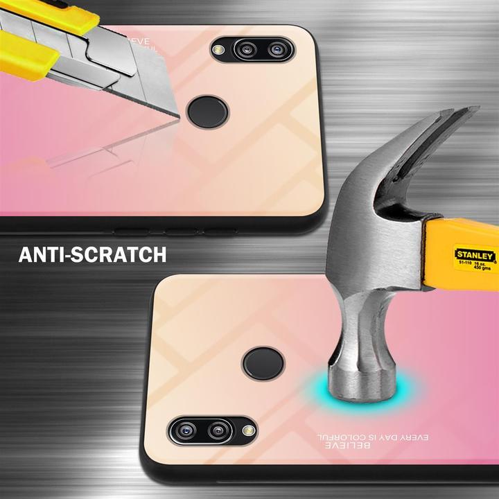 Immagine prodotto Cadorabo Copertura in vetro TPU 2 colori (Huawei Nova 3E)
