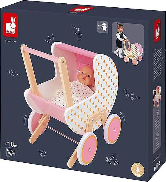 Actual product image Janod Candy Chic stroller