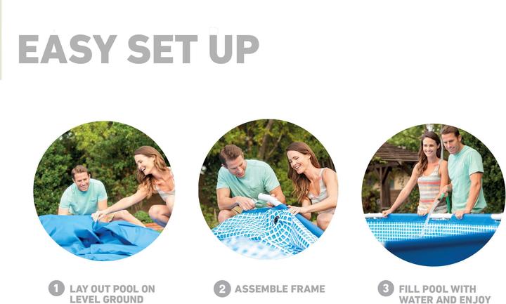 Actual product image Intex Metal Frame (Ø 366 x 76 cm)