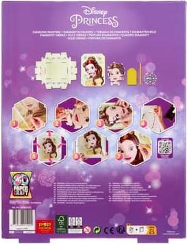 Produktbild Canenco Disney Princess - 3D Paper Craft - Diamond Painting - 1 Stück
