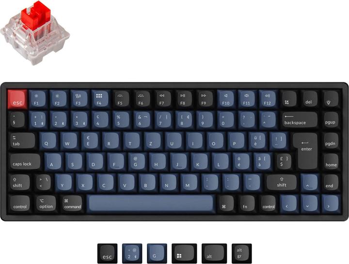 Produktbild Keychron K2 Pro (CH, Kabelgebunden, Kabellos)
