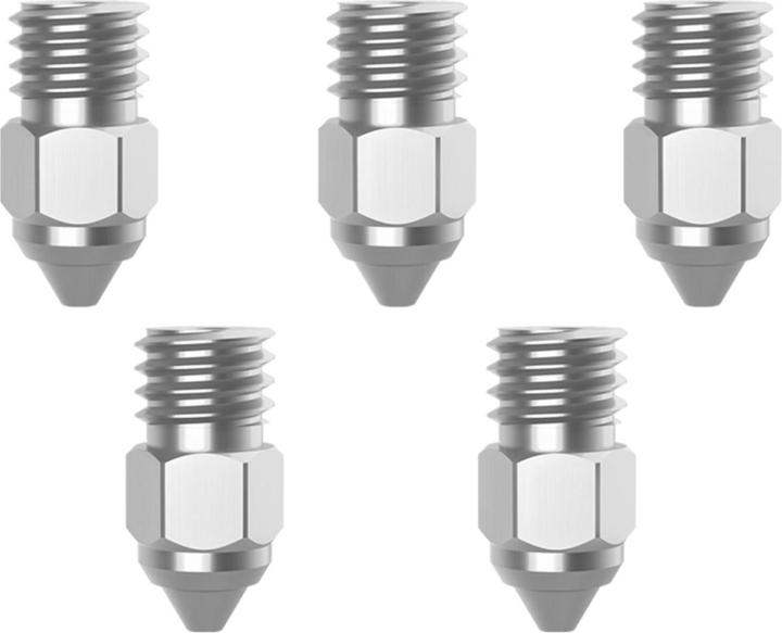 Creality MK-HF Nickel beschichtete Kupfer Düse/Nozzle Kit 5Stk (Düse)