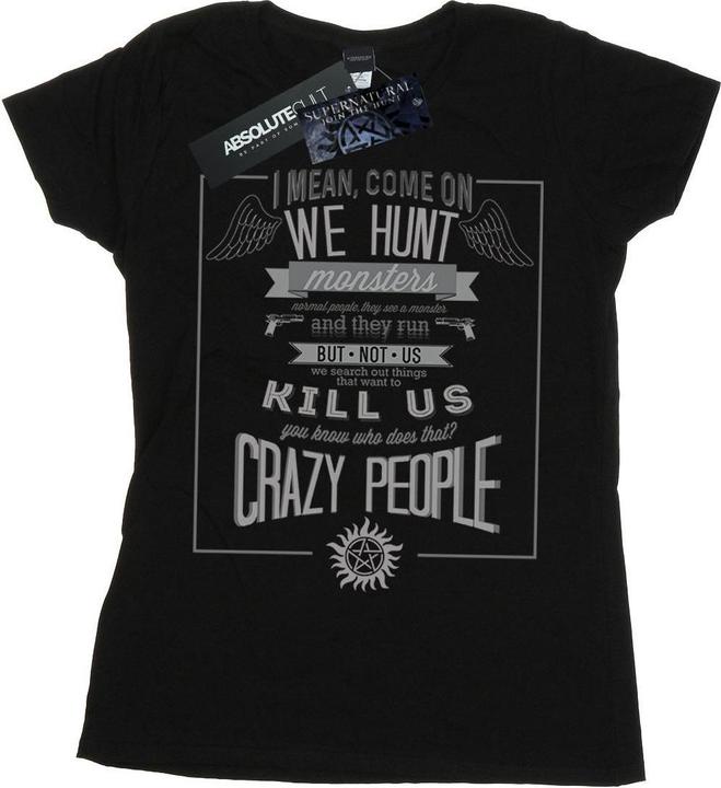 Supernatural Crazy People TShirt (S)