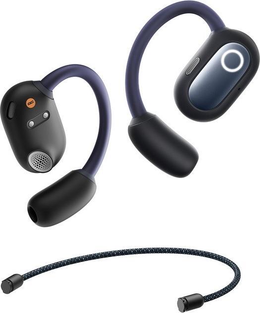 Produktbild Baseus Eli Fit Open- Ear Headset Drahtlose Konnektivität/Musik USB Typ-C Bluetooth Schwarz (7.50 h, Kabellos)