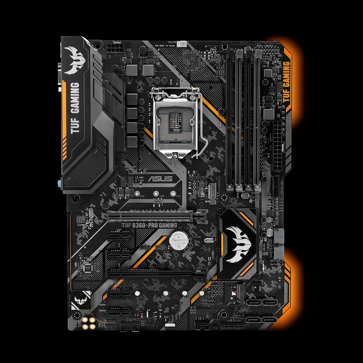 Image du produit ASUS TUF B360-Pro Gaming (LGA 1151, Intel B360, ATX)