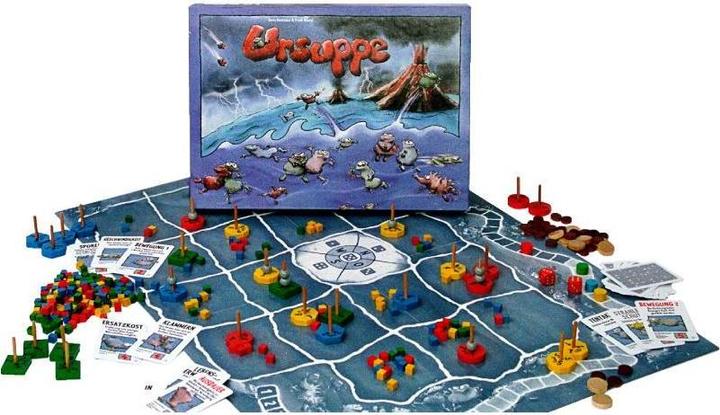 Produktbild DF002 - Ursuppe - Brettspiel, für 3-4 Spieler, ab 12 Jahren (DE-Ausgabe) (Deutsch)